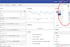 【免费资源】57国语言/流量统计源码/实时访客统计分析/来源关键词/一键安装