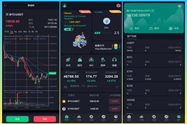 全开源全新UI优化版区块链交易所/币币交易/秒合约交易/IEO认购/质押挖矿