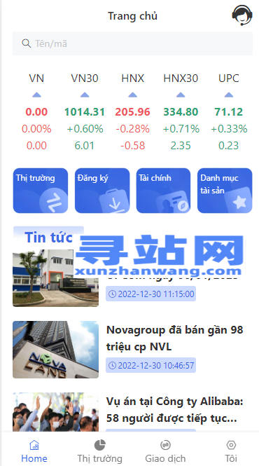 VUE越南股票源码-奥多也互动社区