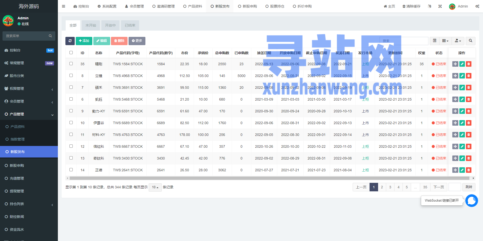 二开版台湾股票系统/申购折扣交易系统/股票配资源码