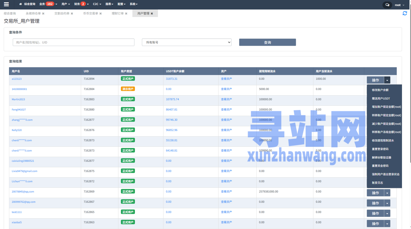 多语言交易所系统/永续合约交割合约/K线控制/C2C/借币