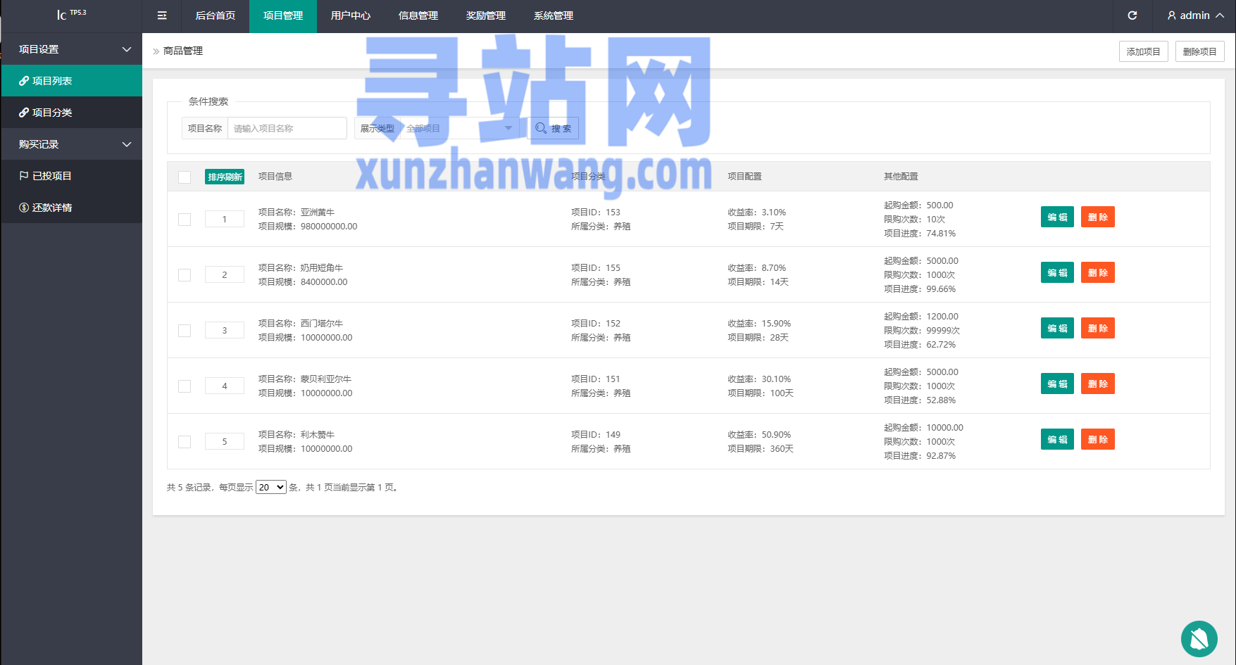 多语言养殖投资系统/养牛投资返利/签到/前端VUE