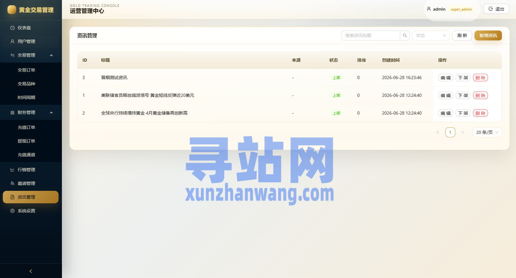 新版海外黄金微交易/黄金秒合约交易/黄金投资/前端VUE