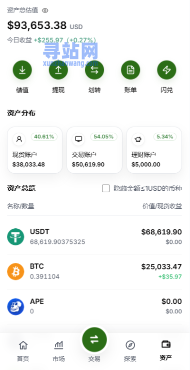 多语言综合交易所/DAPP合约交易/模拟账户/量化/借贷
