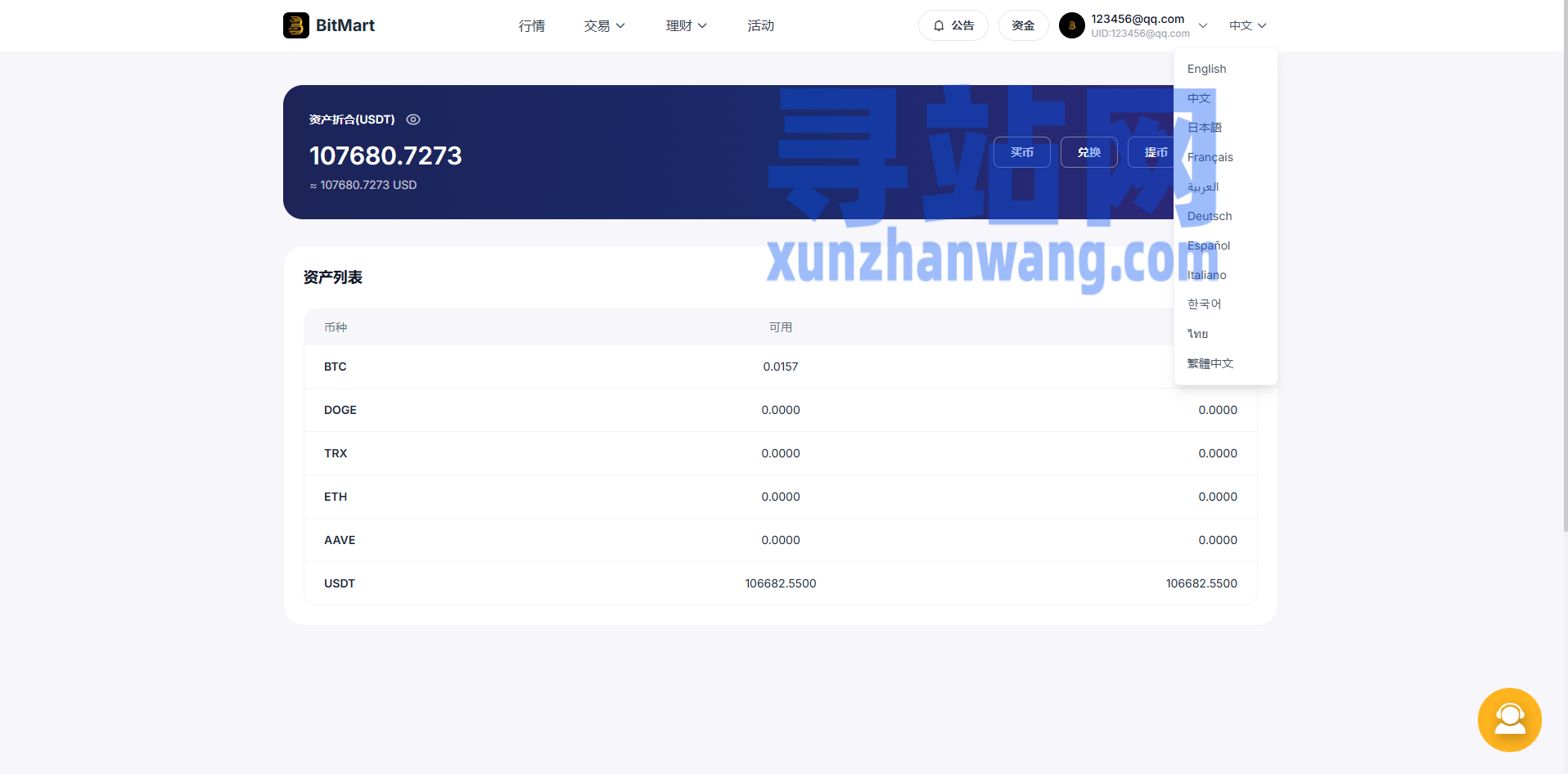 海外DAPP交易所系统/交割合约/永续合约/K线控制/模拟账户