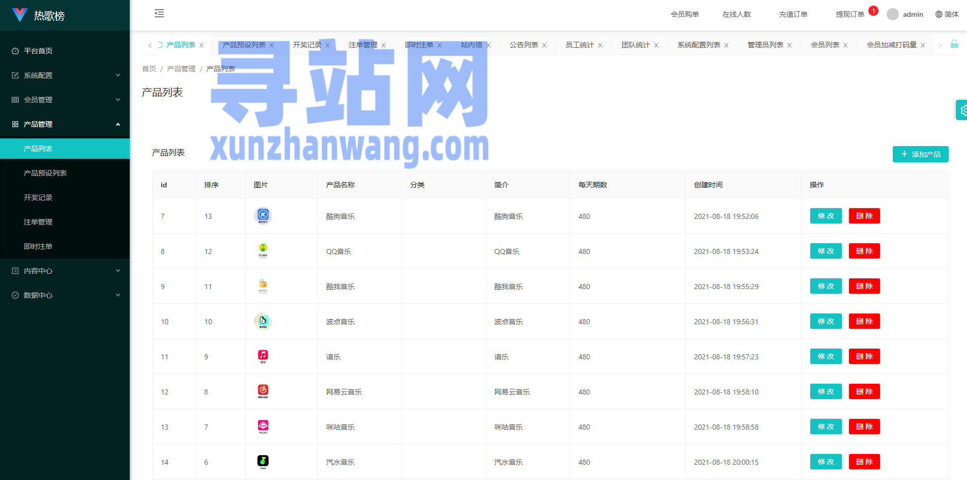音乐打榜伪商城系统/订单自动匹配/打码/代理后台